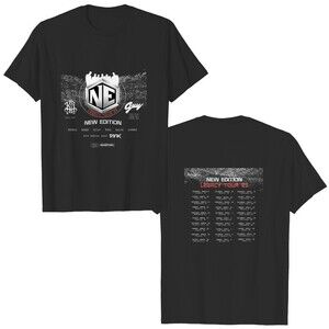 New Edition Legacy Tour 2023 RnB Classic 2 Sided Fan T-Shirt
